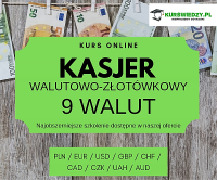 Kajser walutowo-złotówkowy 9 walut
